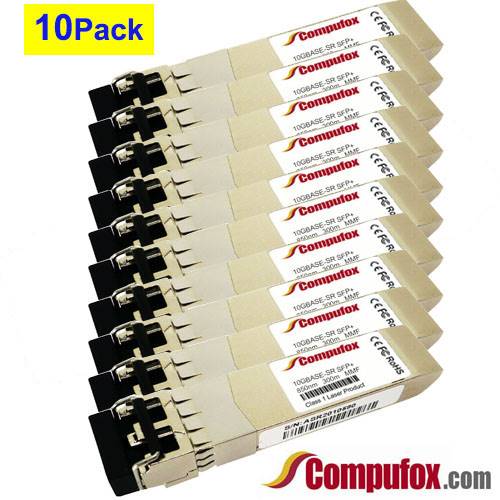 10PK | AT-SP10SR Compatible Transceiver for Allied Telesis AT-IE510-28GSX-80