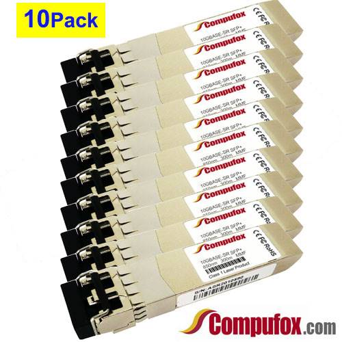 10PK | Juniper EX-SFP-10GE-SR Compatible Transceiver