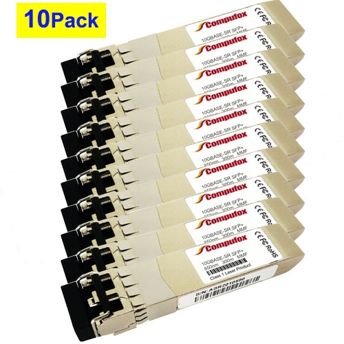 10PK | ZYXEL SFP10G-SR Compatible Transceiver