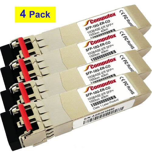4PK - Cisco SFP-10G-ER Compatible Transceiver