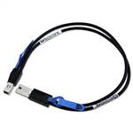HPE 691971-B21 0.5m External MiniSAS High Density to MiniSAS Cable, 717427-001