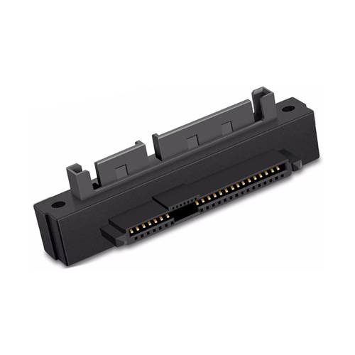 ADP-8482-RASATA22PM SAS SFF-8482 29P to Right Angle SATA 22P (7+15) Male Adpater