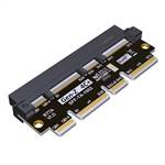 ADP-G4CPM-G4CPF PCIe 5.0 Gen-Z 4C+ EDSFF Male to Female Height Increase Test Protection Adapter