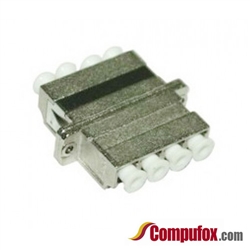 LC Quad Metal Fiber Optic Adapter