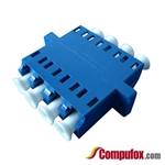 LC Quad Plastic Fiber Optic Adapter
