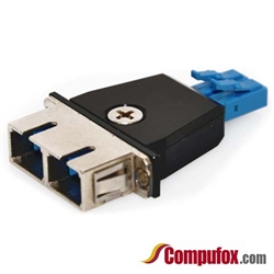 LC Male to SC Female Fiber Optic Adapter