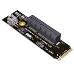 M.2 NVMe M-key to PCIe 4.0 x4 Female Adapter Version 2
