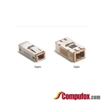 MU Duplex Fiber Optic Adapter