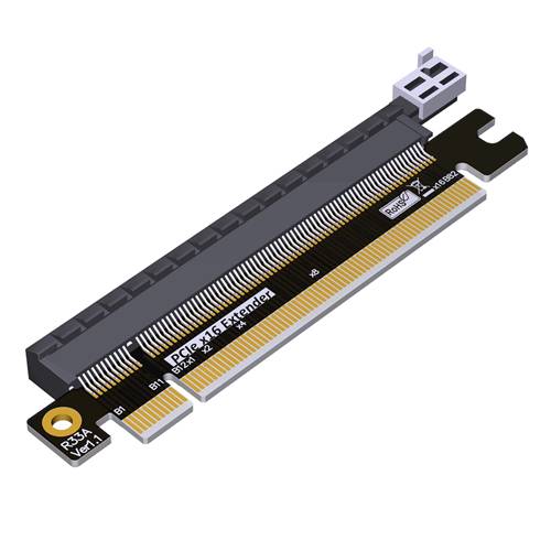 ADP-P4X16M-X16F-H PCIe 4.0 x16 Male to x16 Female Heightened Test Protection Card