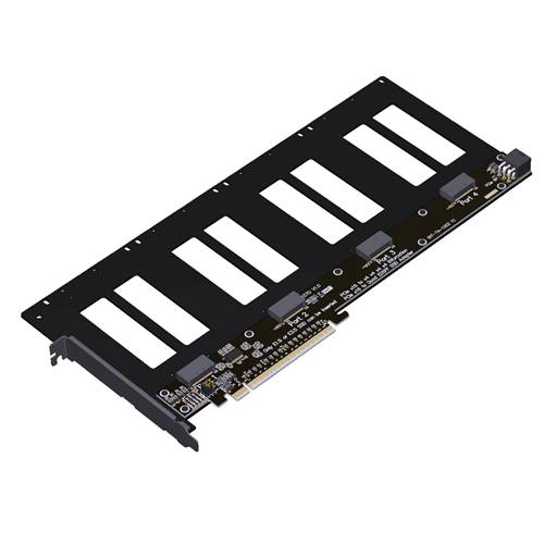 ADP-P5X16-4x1002 PCIe 5.0 x16 to 4-port E1.S/E3.S(SFF-TA-1002) Adapter