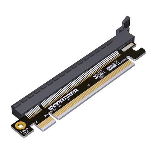 ADP-P5X16M-X16F PCIe 5.0 x16 Male to x16 Female Heightened Test Protection Card