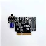PCIe 5.0 x4 to M.2 NVMe SSD Adapter