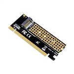 PCIe x16 to M.2 M-key NVMe SSD Adapter