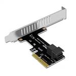 PCI Express x4 to SFF-8643 Adapter Card for PCIe NVMe U.2 SSD