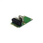 Mini PCIe to PCIe x1 + USB Riser Card, Mini PCIe to PCIe x1 Adapter Card