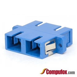 SC Duplex Plastic Fiber Optic Adapter