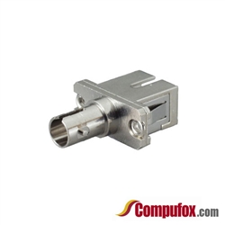SC to ST Hybrid Adapter, Female to Female