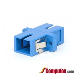 SC Simplex Plastic Fiber Optic Adapter