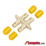 ST Duplex Plastic Fiber Optic Adapter