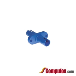 ST Simplex Plastic Fiber Optic Adapter