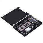 PCIe 5.0 U.2 SFF 8639 Male to M.2 M-key NVMe SSD Adapter with AVX 0.022F Supercapacitor