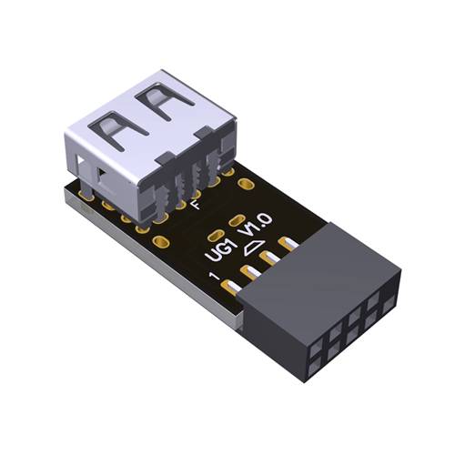 ADP-U9-U2AF USB 9-pin to USB 2.0 Type-A Female Adapter