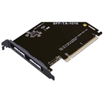 PCIe 3.0 x16 Male to Two SFF-TA-1016 MCIO 8x Slots Adapter Card