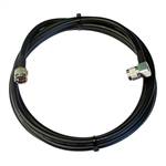 Cisco Compatible AIR-CAB005LL-N 5-ft low-loss cable, one straight N connector, one 90-degree N connector