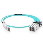 AOC-400GQ56DD-8SFP56 | 400G QSFP56-DD to 8x 50G SFP56 AOC