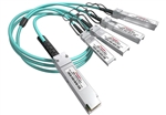 AOC-40GQ-4SFP | 40G QSFP+ to 4x 10G SFP+ AOC