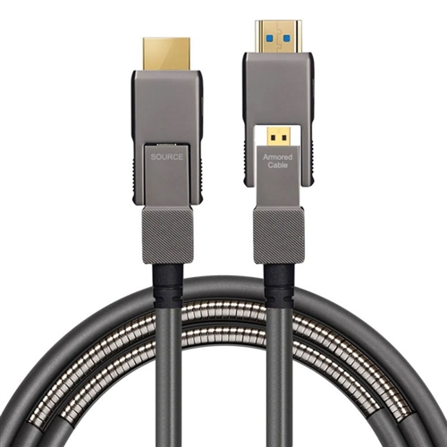 AOC-AHDMI21-D-D | Armored Detachable HDMI 2.1 AOC | Compufox.com