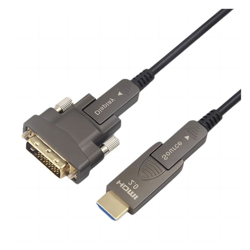AOC-HDMI-DVI-D | Detachable HDMI-DVI DVI-HDMI Interchangeable AOC | Compufox.com