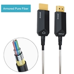 AOC-PF-AHDMI20 | Pure Fiber Armored HDMI 2.0 AOC
