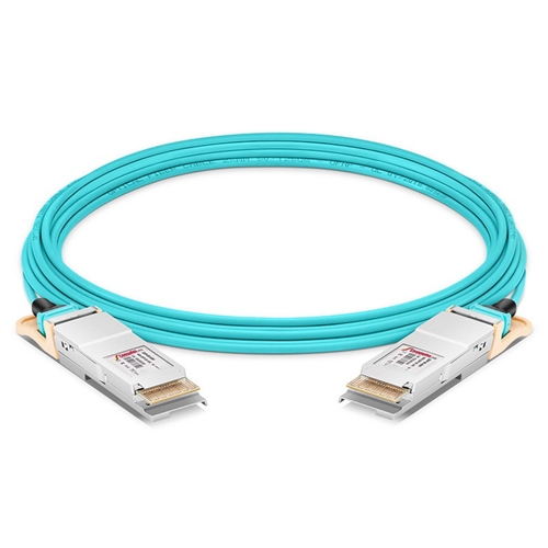 AOC-Q56DD-400G-50M | Dell Compatible 400G QSFP-DD AOC Cable