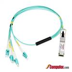 QSFP+ to 8 x LC AOC Cable, 10 Meter