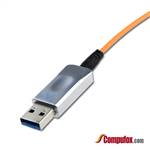 USB 3.0 Active Optical Cable, USB AOC, 100 Meter