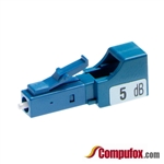 LC Fiber Optic Attenuator, Fixed Value, Male to Female Plug-in Type