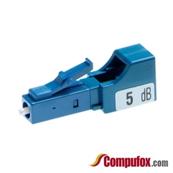 LC Fiber Optic Attenuator, Fixed Value, Male to Female Plug-in Type