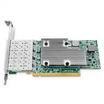 Broadcom® BCM957504-P425G Ethernet Network Interface Card, 25G Quad-Port SFP28, PCIe 4.0 x 16