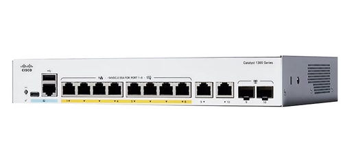 Cisco Catalyst 1300 Series 8 Port PoE+ Switch