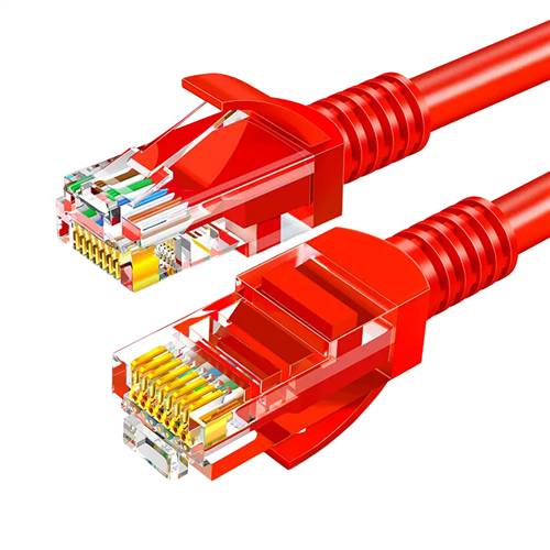2m Cat5e Snagless Unshielded (UTP) Patch Cable, Red