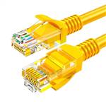 1m Cat5e Snagless Unshielded (UTP) Patch Cable, Yellow