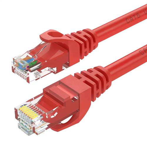 3m Cat6 Snagless Unshielded (UTP) Patch Cable, Red