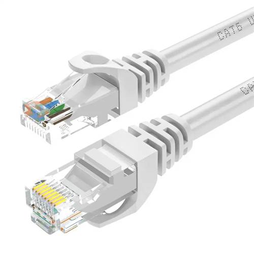 50m Cat6 Snagless Unshielded (UTP) Patch Cable, White