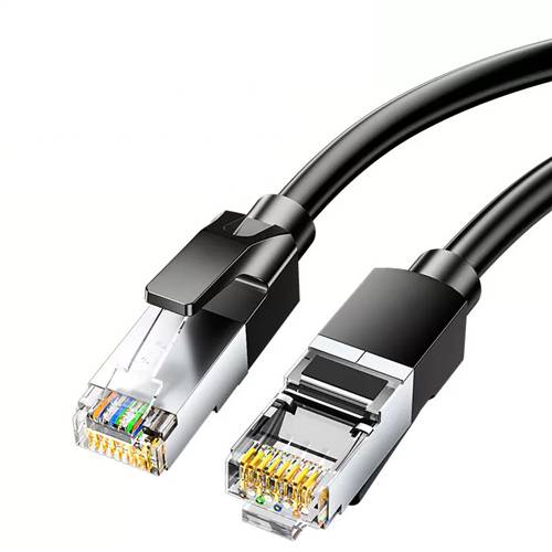 10m Cat6A Unshielded (UTP) 10Gbps Patch Cable, Black