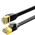 2m Cat6 Flat Snagless Unshielded (UTP) Patch Cable, Black