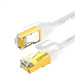 8m Cat7 SFTP Double Shielded 10Gbps Patch Cable, White