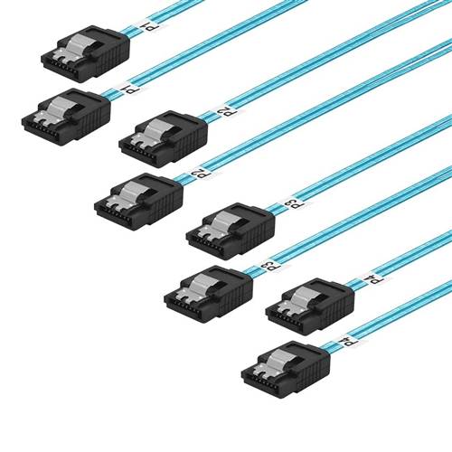 CAB-4SATA-4SATA 4 Straight SATA 7Pin to 4 Straight SATA 7Pin Cable