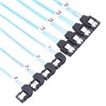 CAB-4SATA-4SATARE | 4 SATA to 4 Right-Exit SATA 4pcs/set SATA 7-pin SAS Cable for Server
