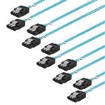 6 Straight SATA 7Pin to 6 Straight SATA 7Pin Cable